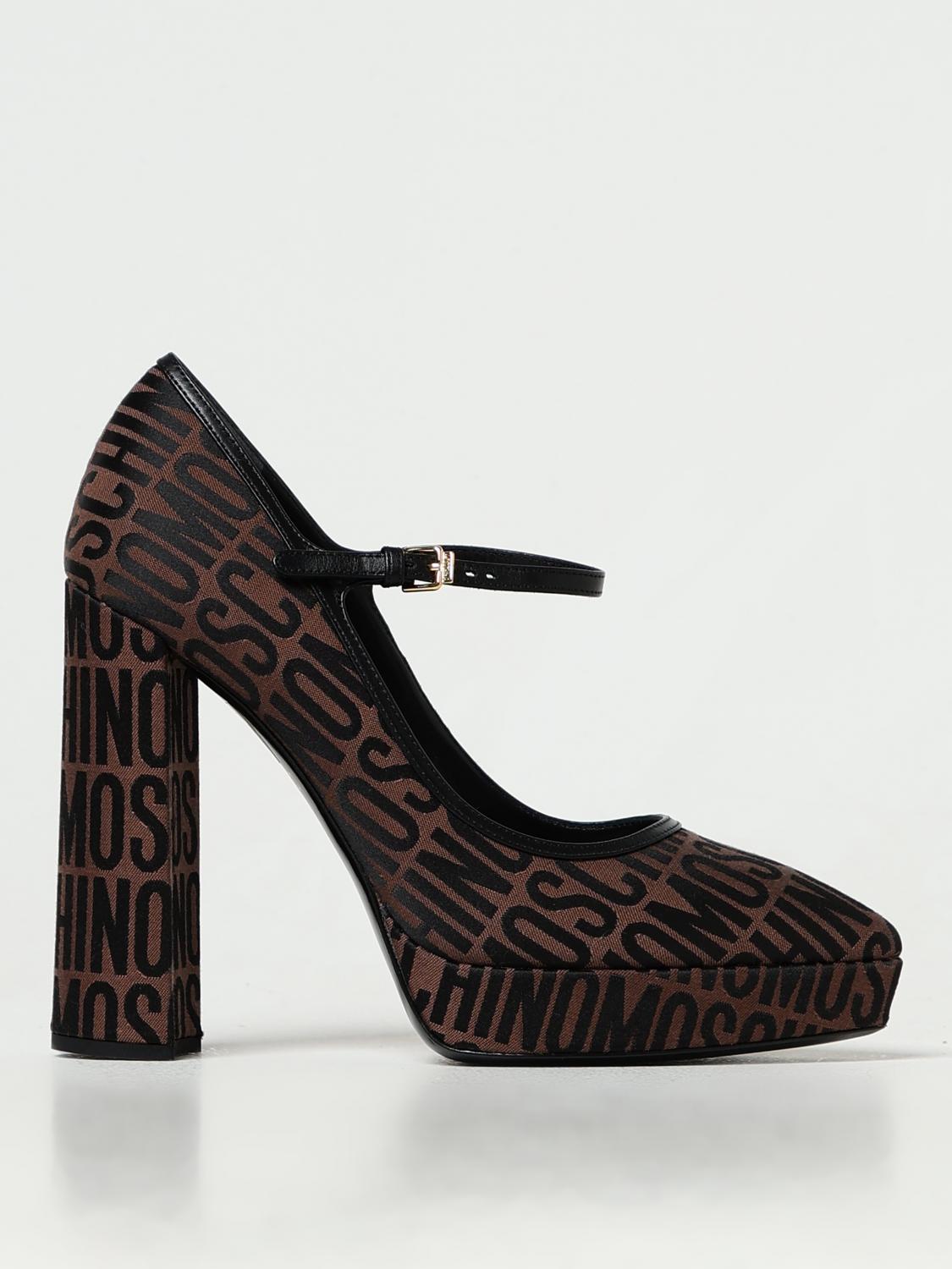 Moschino Couture High Heel Shoes MOSCHINO COUTURE Woman colour Brown