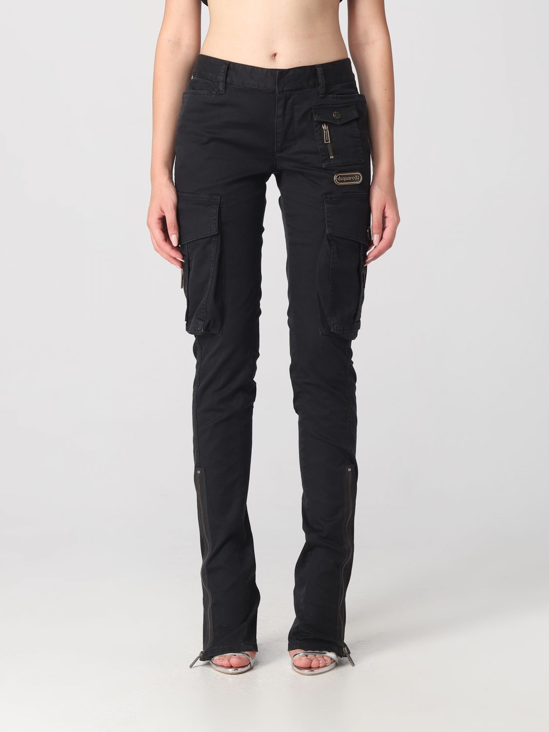 Dsquared2 Trousers DSQUARED2 Woman colour Black