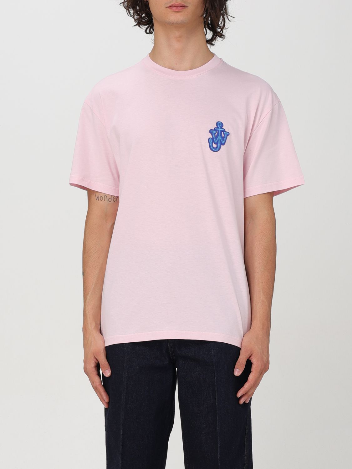 Jw Anderson T-Shirt JW ANDERSON Men color Pink