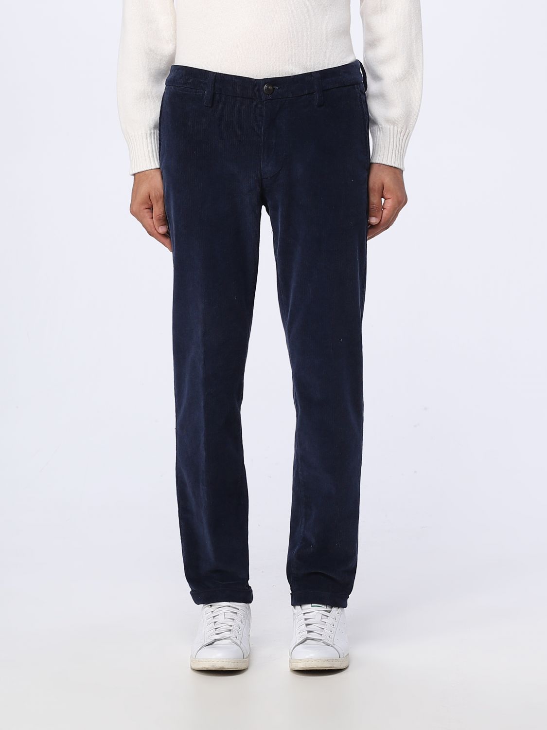 Re-Hash Trousers RE-HASH Men colour Navy