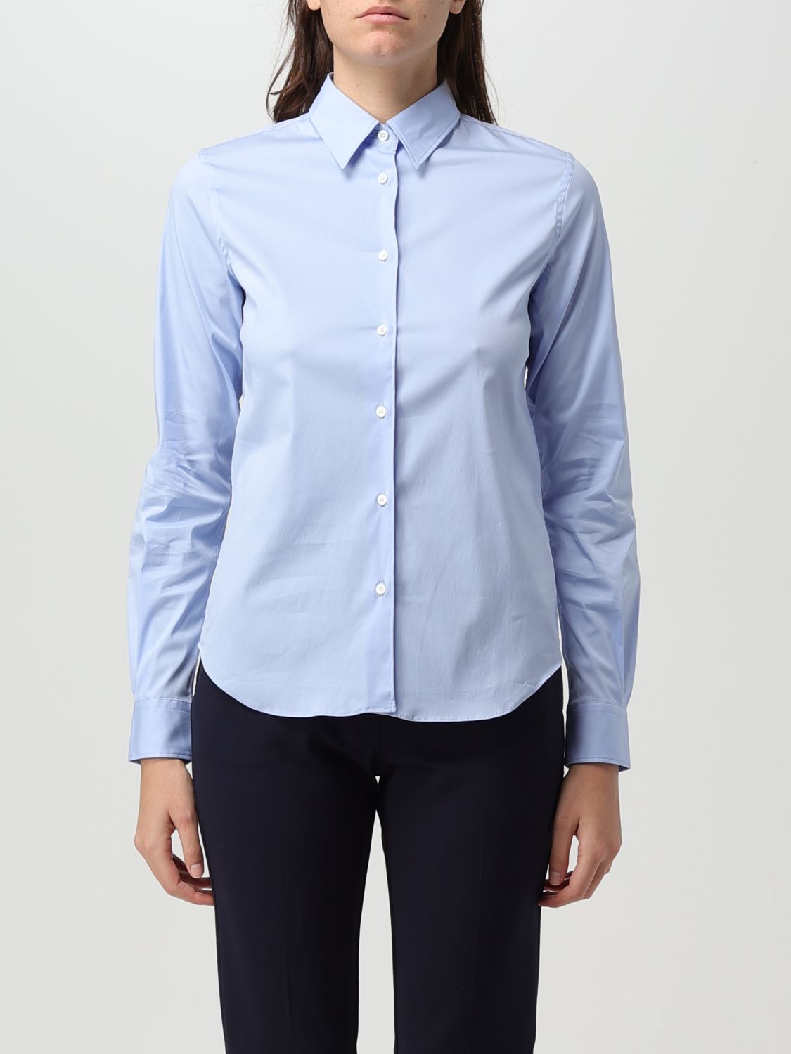 Aspesi Shirt ASPESI Woman colour Gnawed Blue