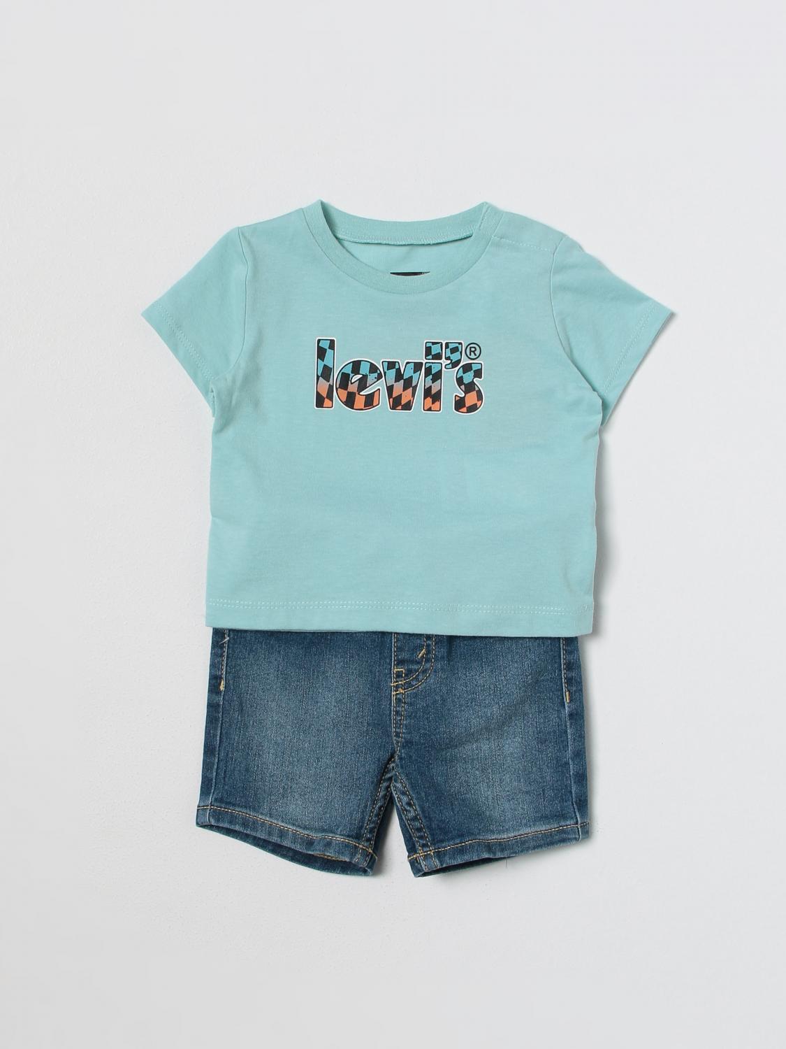 Levi's Jumpsuit LEVI'S Kids colour Turquoise