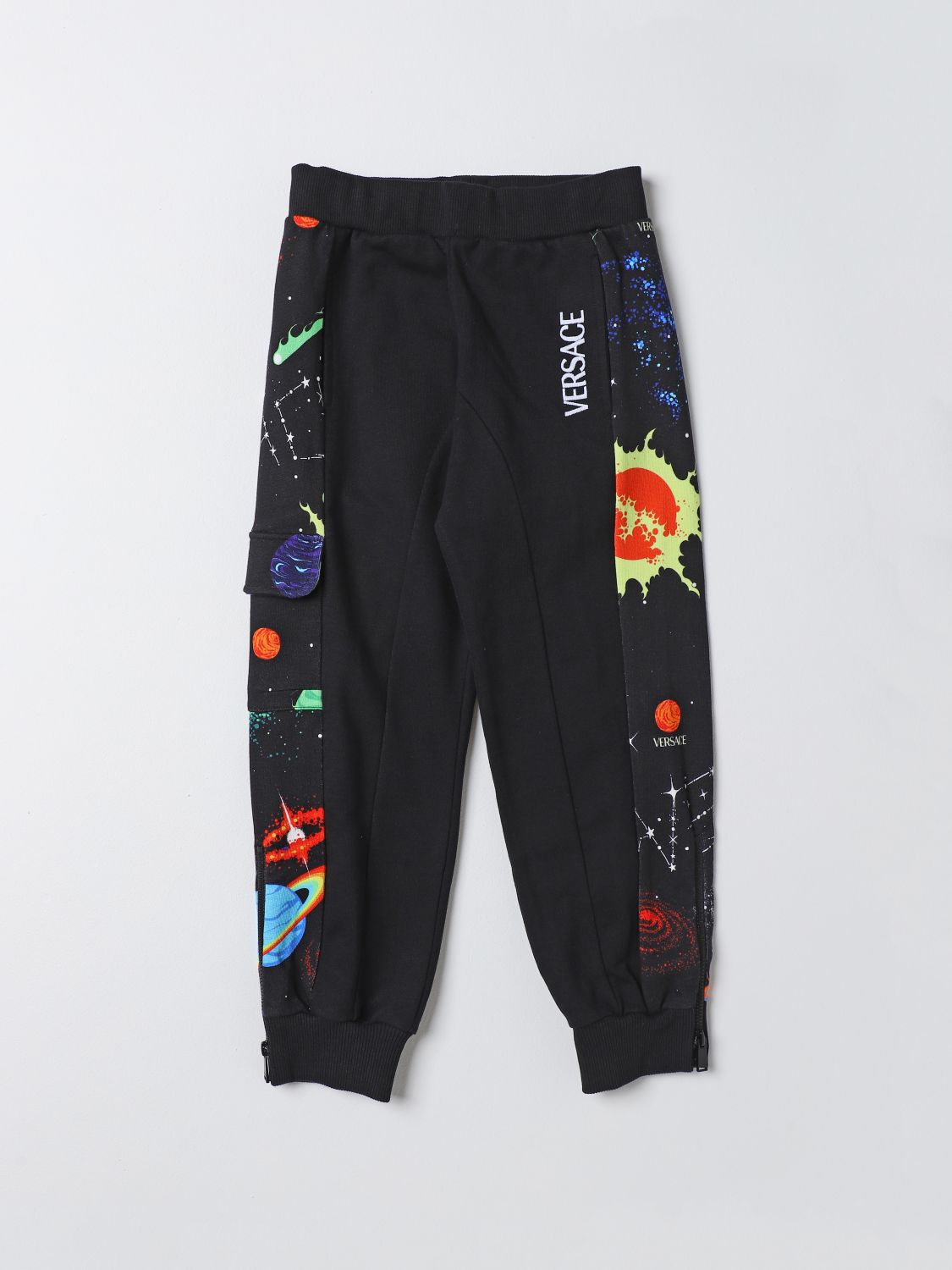 Young Versace Trousers YOUNG VERSACE Kids colour Black