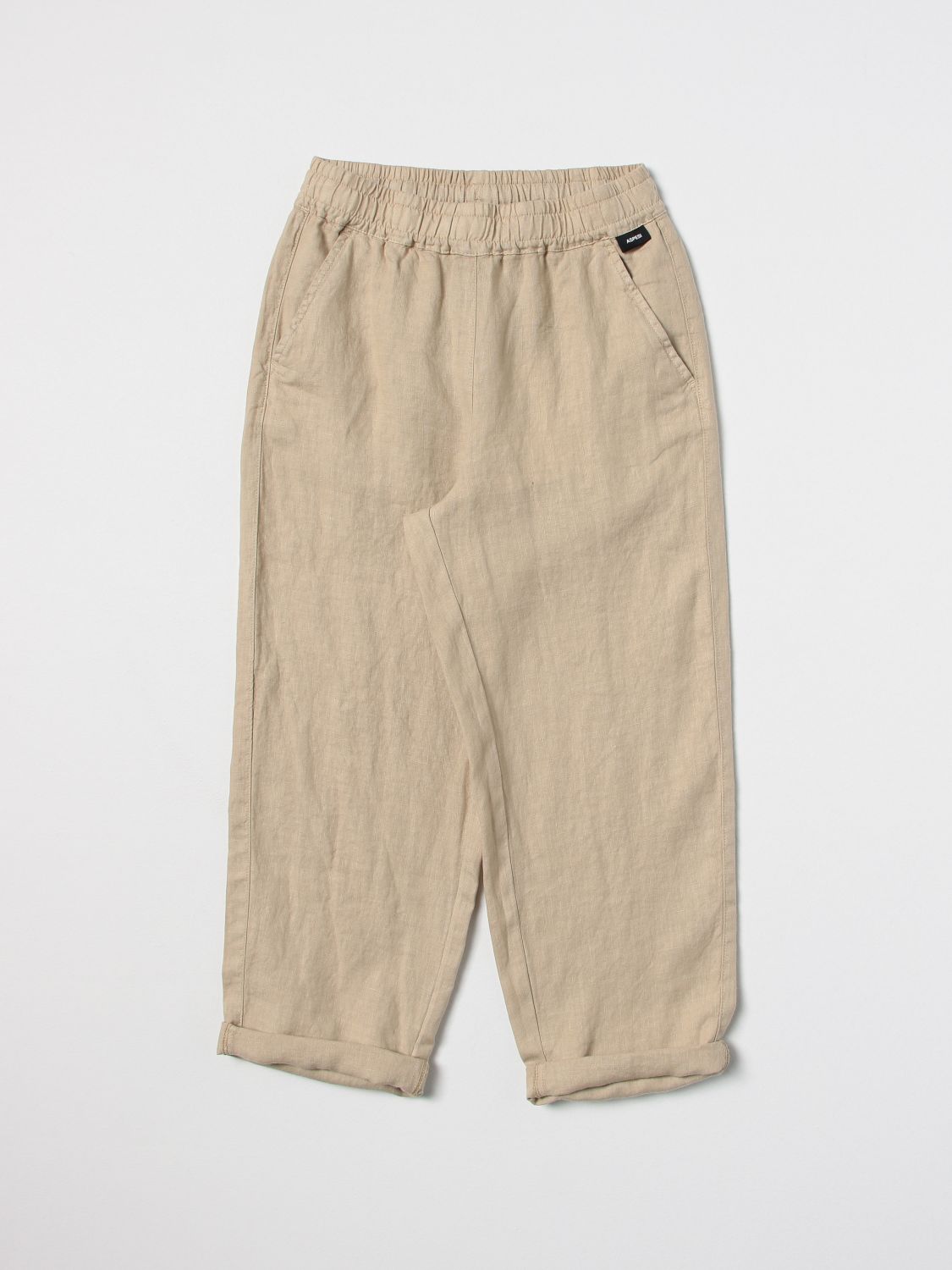 Aspesi Trousers ASPESI Kids colour Beige