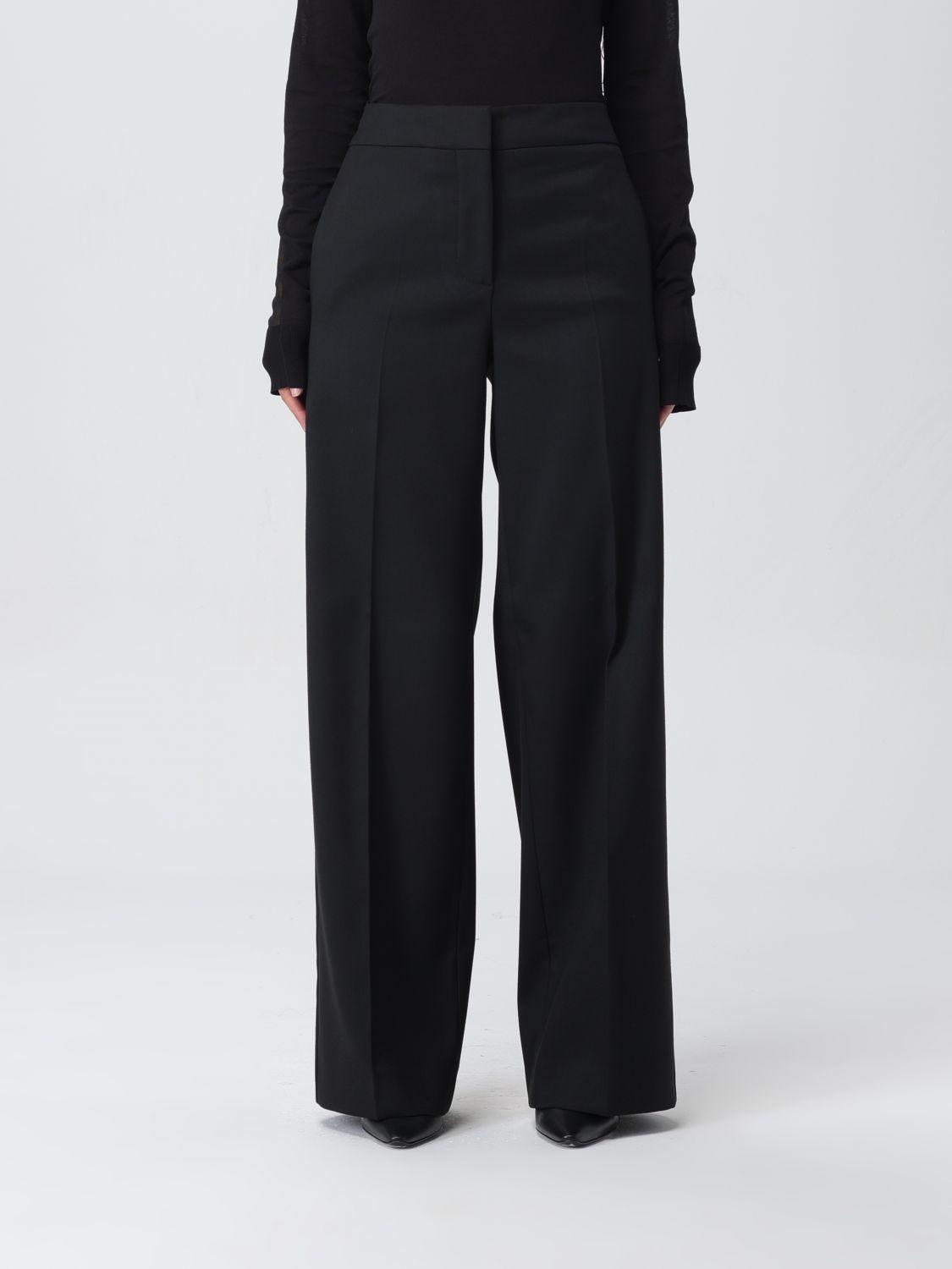 Calvin Klein Trousers CALVIN KLEIN Woman colour Black