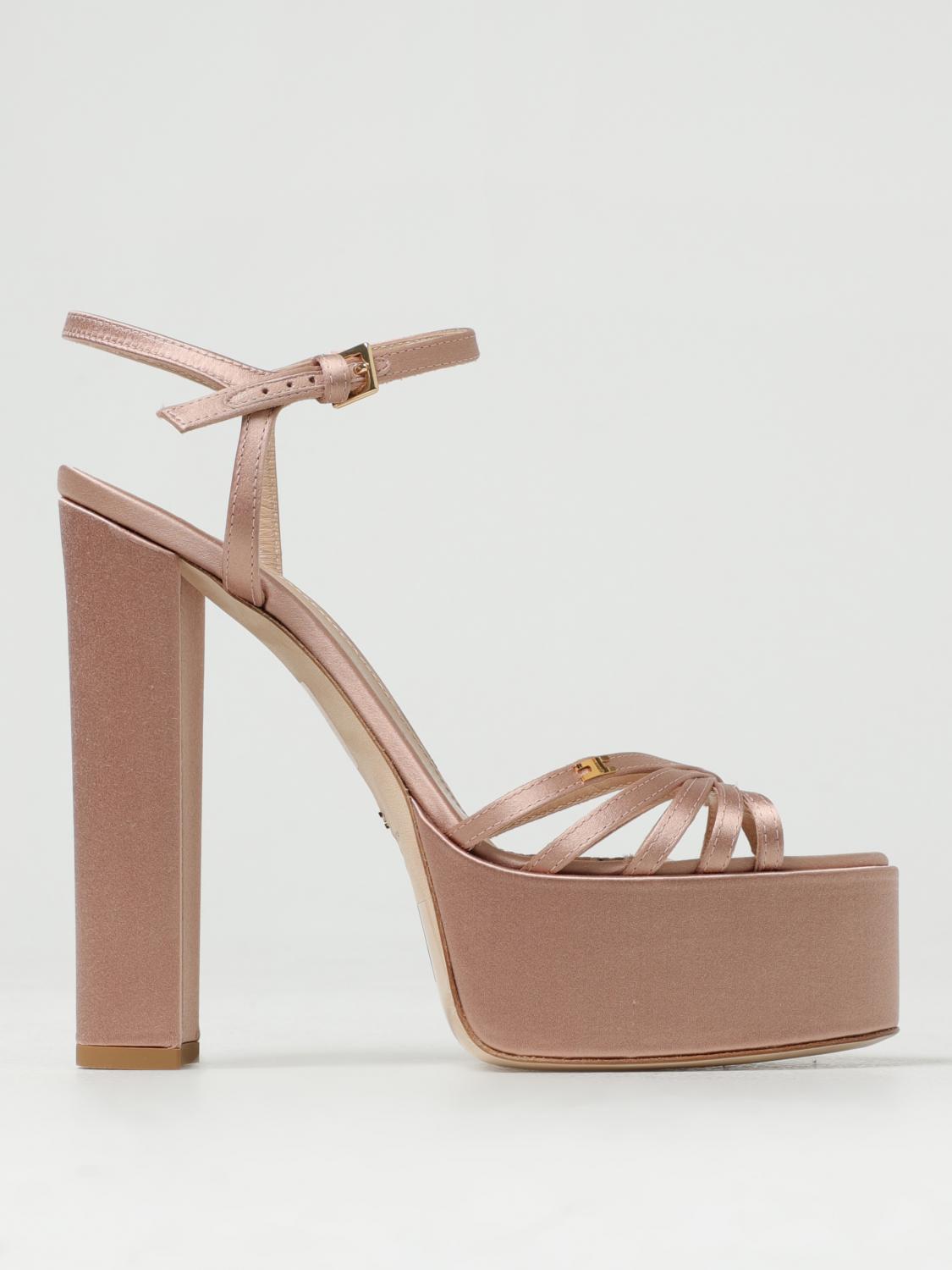 Elisabetta Franchi Heeled Sandals ELISABETTA FRANCHI Woman colour Natural