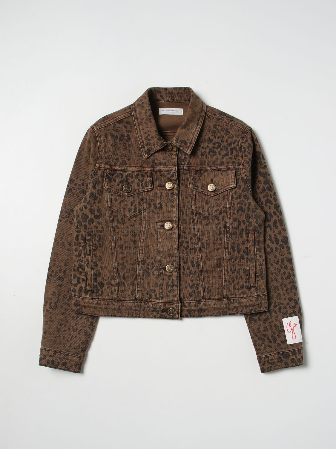 Golden Goose Jacket GOLDEN GOOSE Kids colour Brown