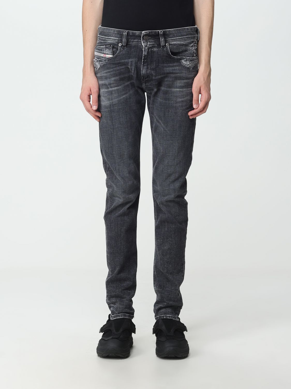 Diesel Jeans DIESEL Men colour Black