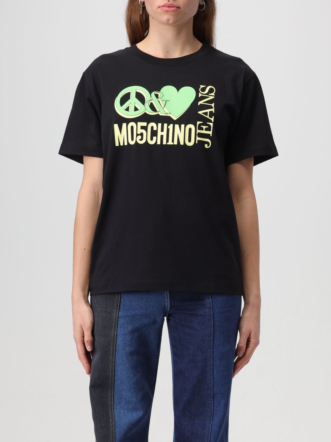 Moschino Jeans T-Shirt MOSCHINO JEANS Woman colour Black