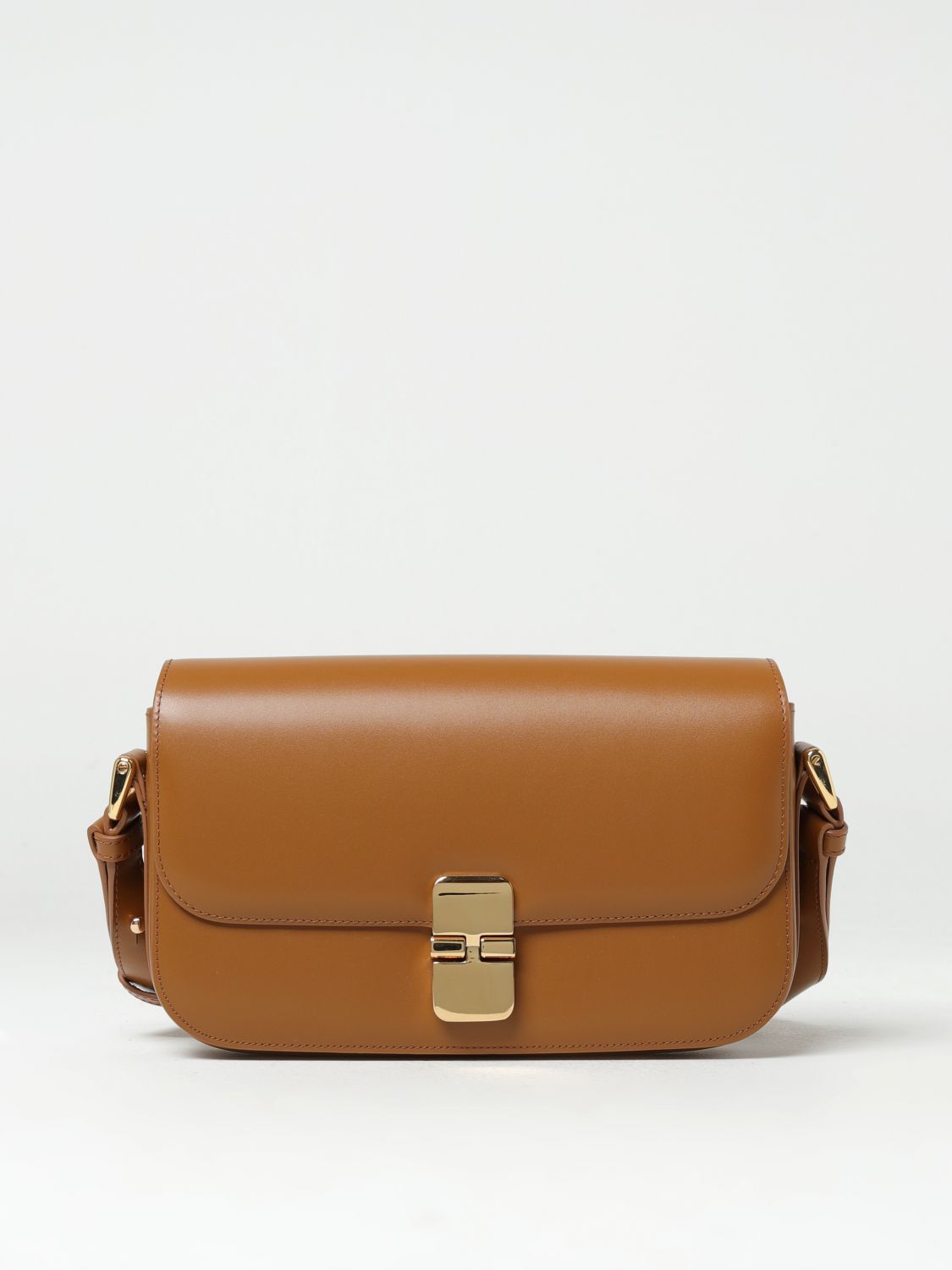 A.P.C. Crossbody Bags A.P.C. Woman colour Beige