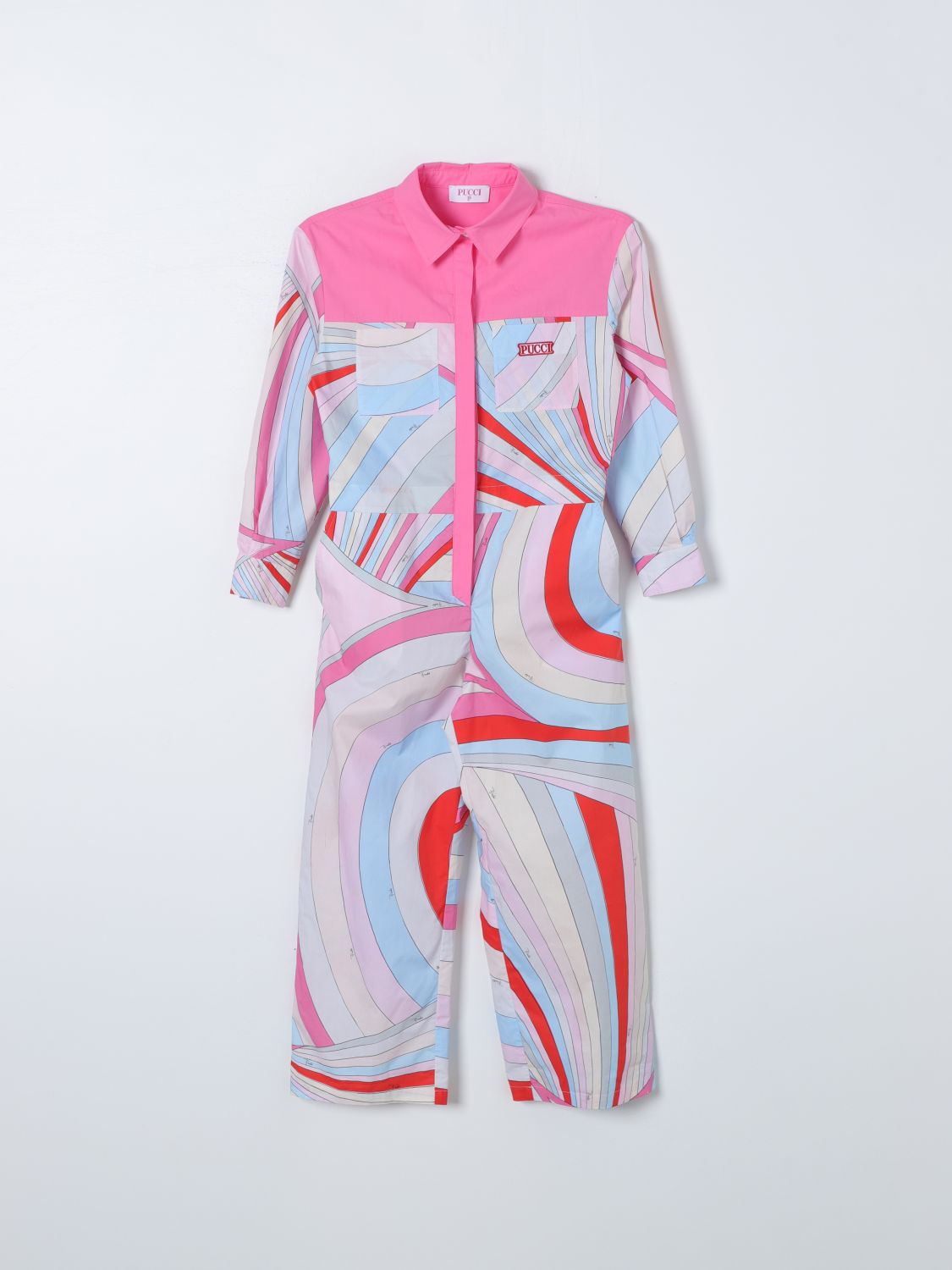 Emilio Pucci Junior Tracksuit EMILIO PUCCI JUNIOR Kids colour Yellow Cream