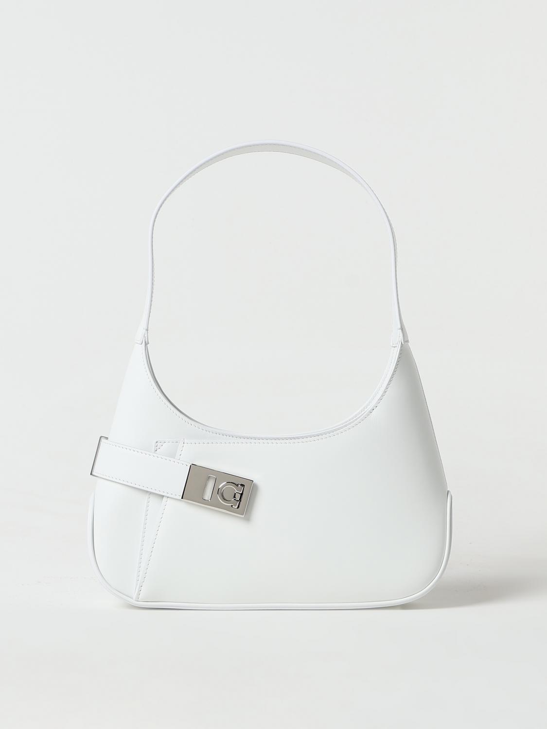 Ferragamo Shoulder Bag FERRAGAMO Woman colour White