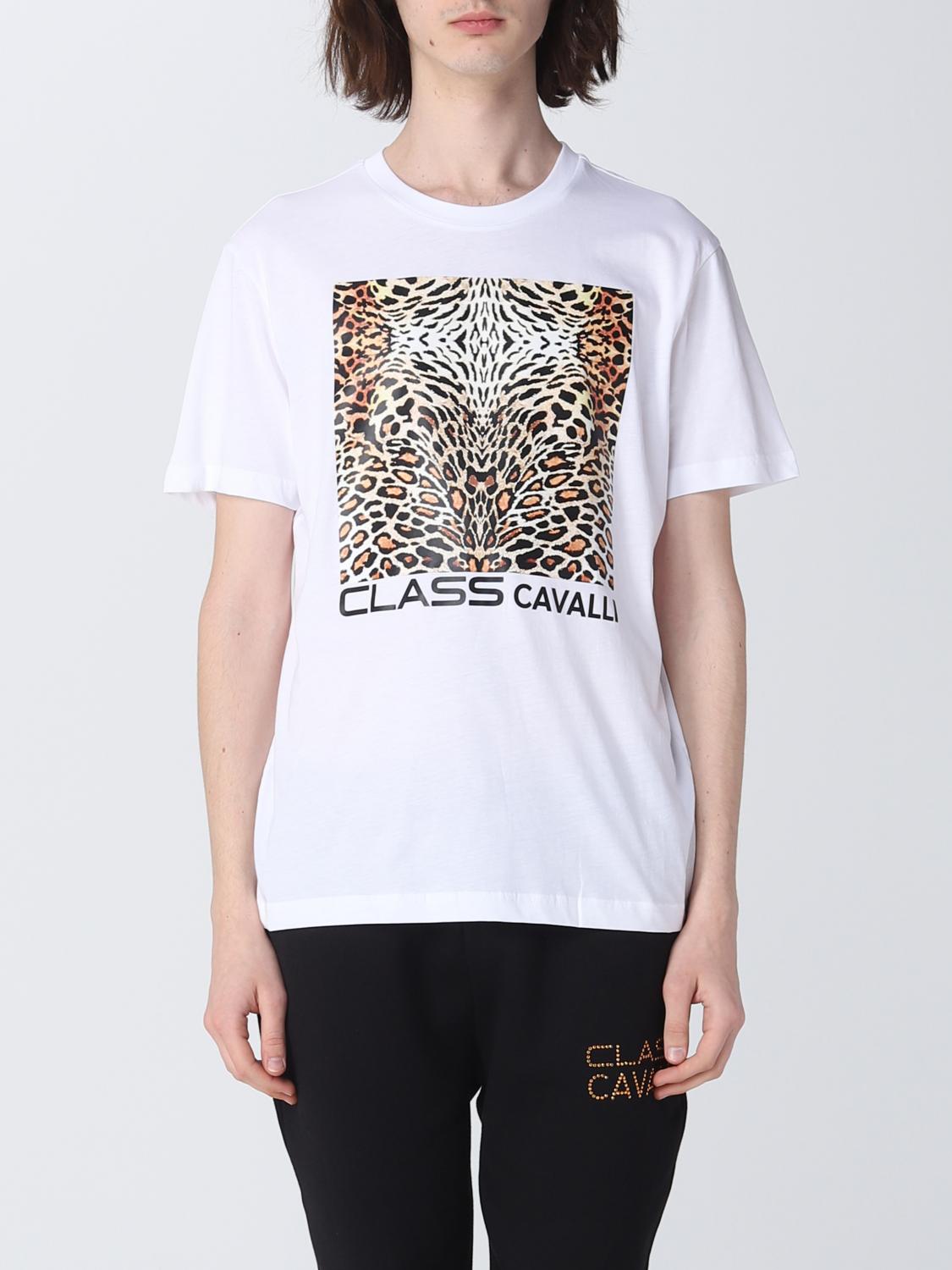 Class Roberto Cavalli T-Shirt CLASS ROBERTO CAVALLI Men colour White