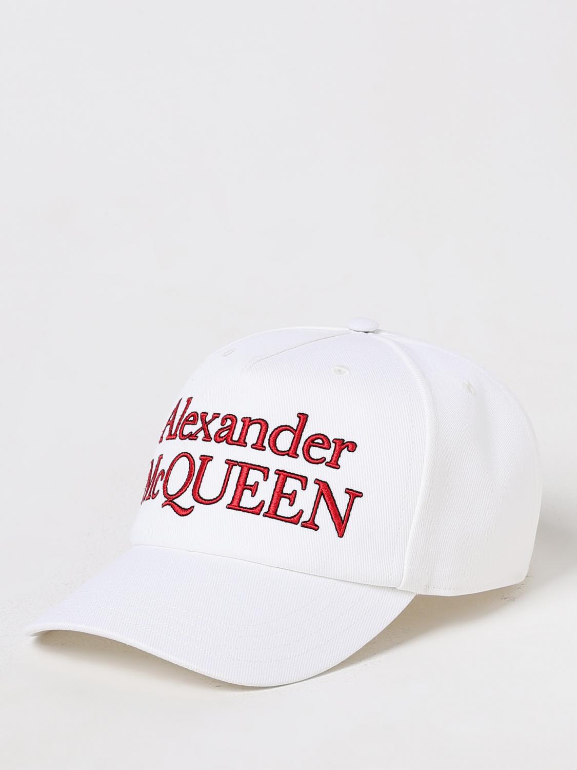 Alexander McQueen Hat ALEXANDER MCQUEEN Men color White