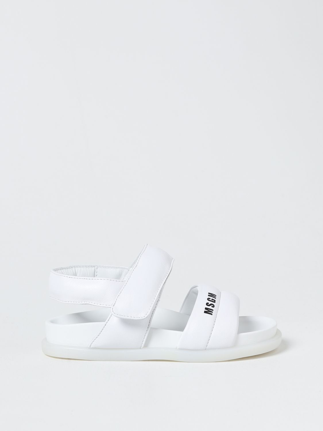 Msgm Kids Msgm Kids sandals in padded leather