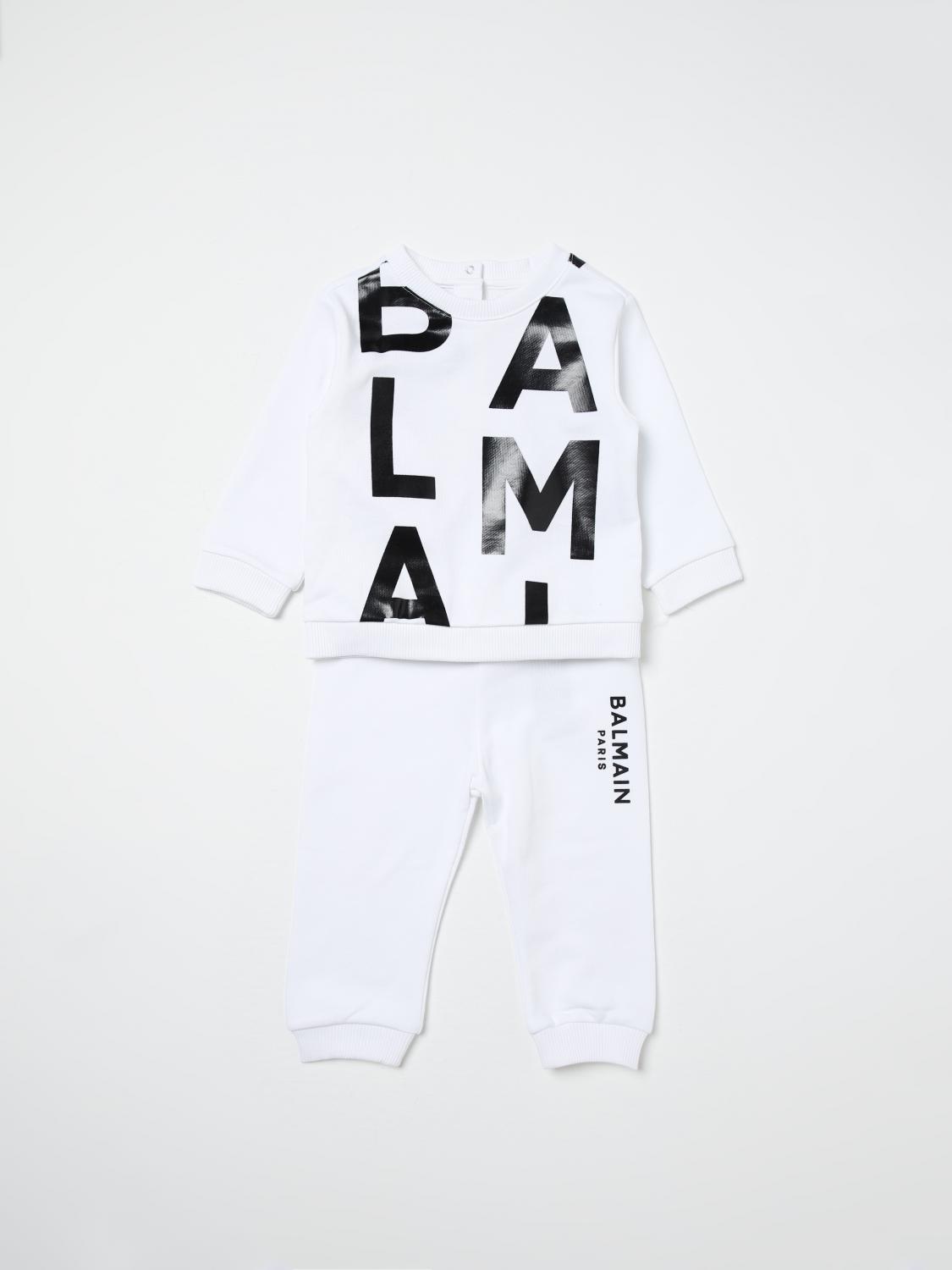 Balmain Jumpsuit BALMAIN Kids color White