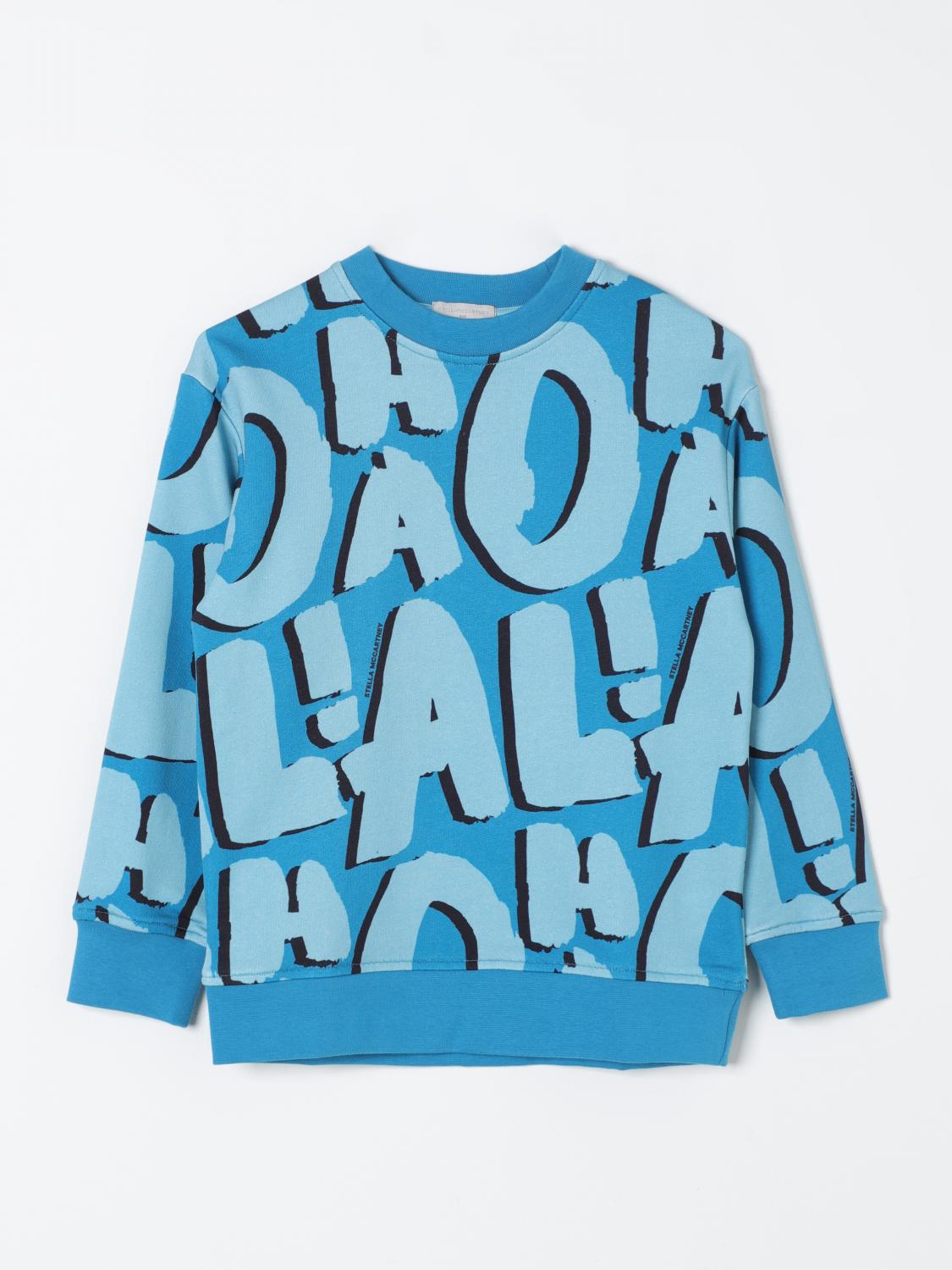 Stella McCartney Kids Sweater STELLA MCCARTNEY KIDS Kids color Gnawed Blue