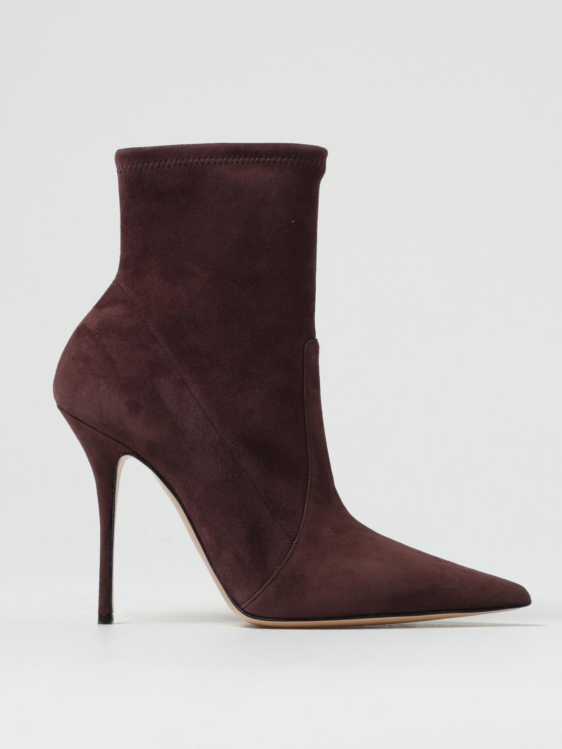 Casadei Flat Ankle Boots CASADEI Woman colour Brown