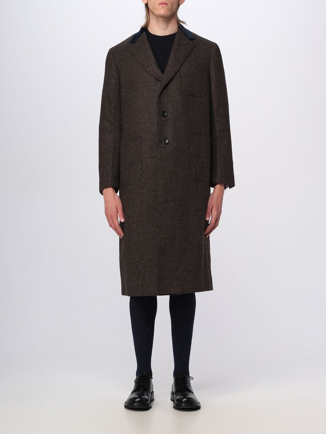 Thom Browne Coat THOM BROWNE Men colour Brown