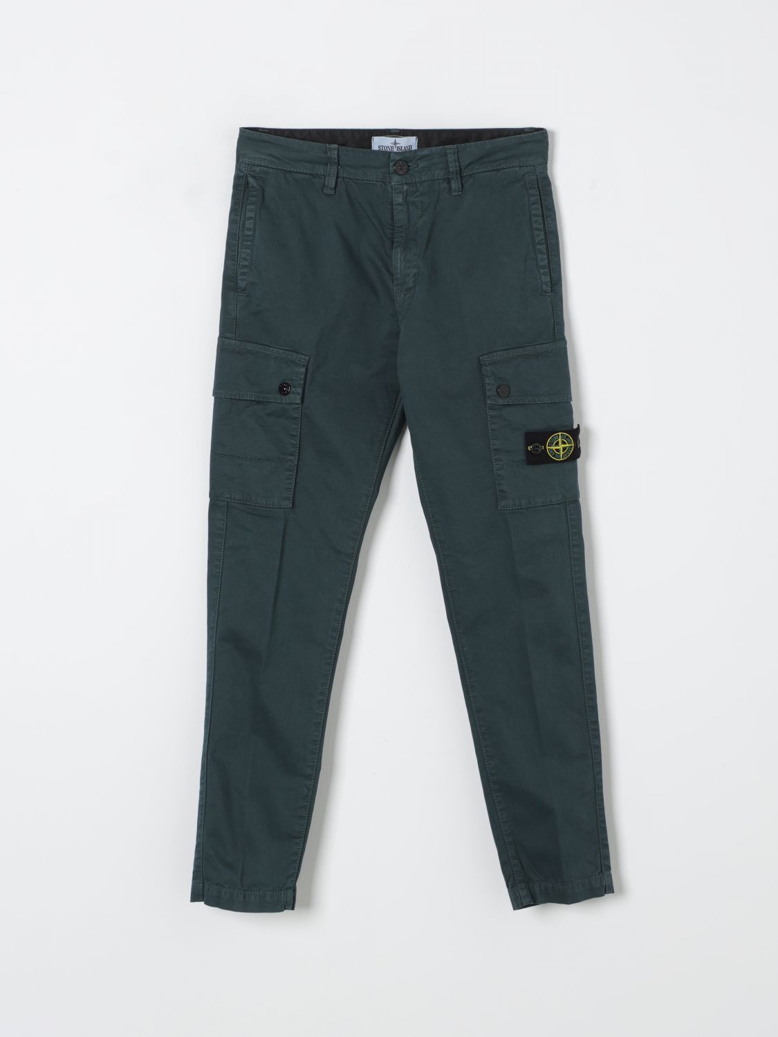 Stone Island Junior Pants STONE ISLAND JUNIOR Kids color Petroleum Blue