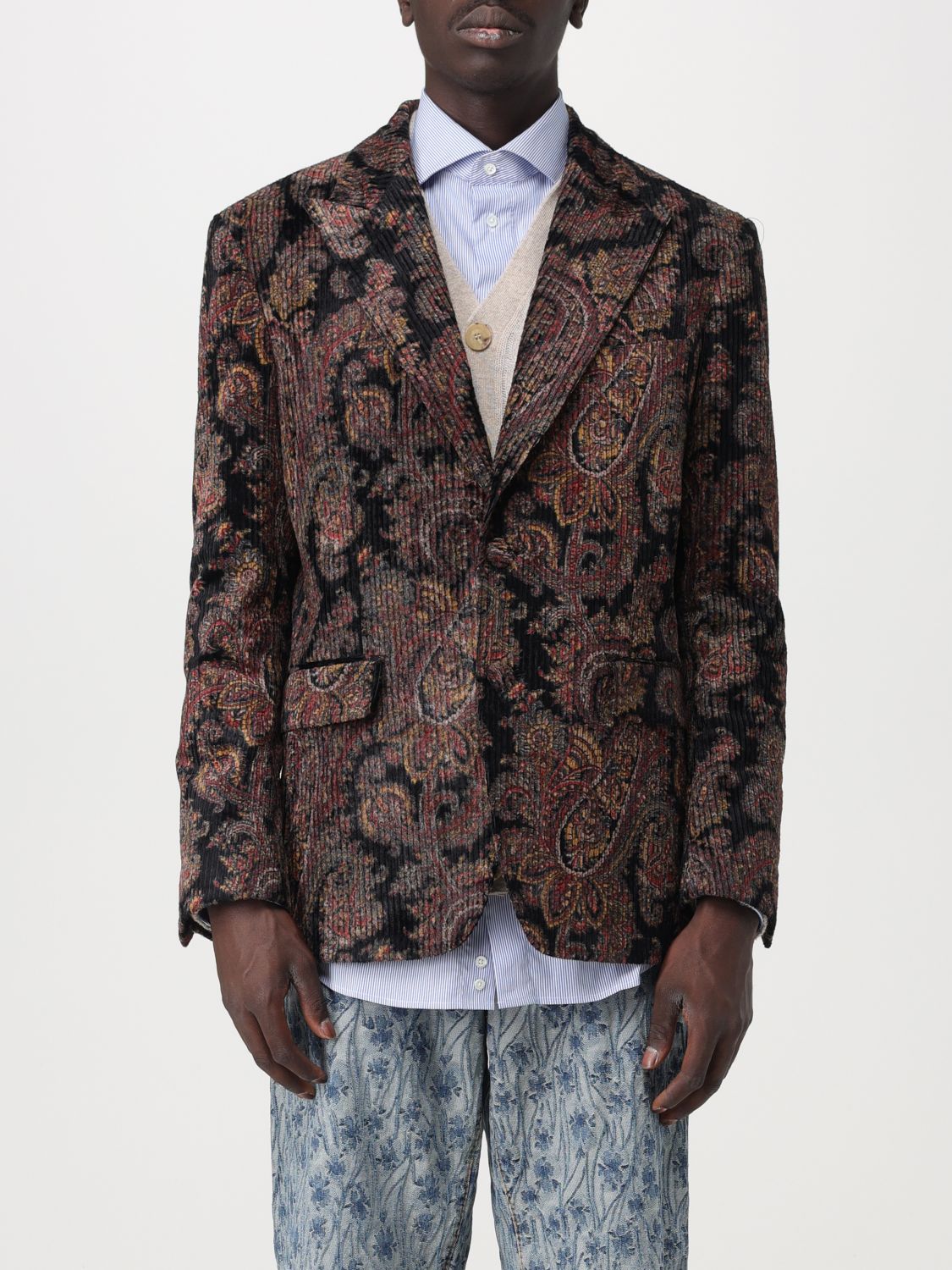 Etro Blazer ETRO Men colour Multicolor