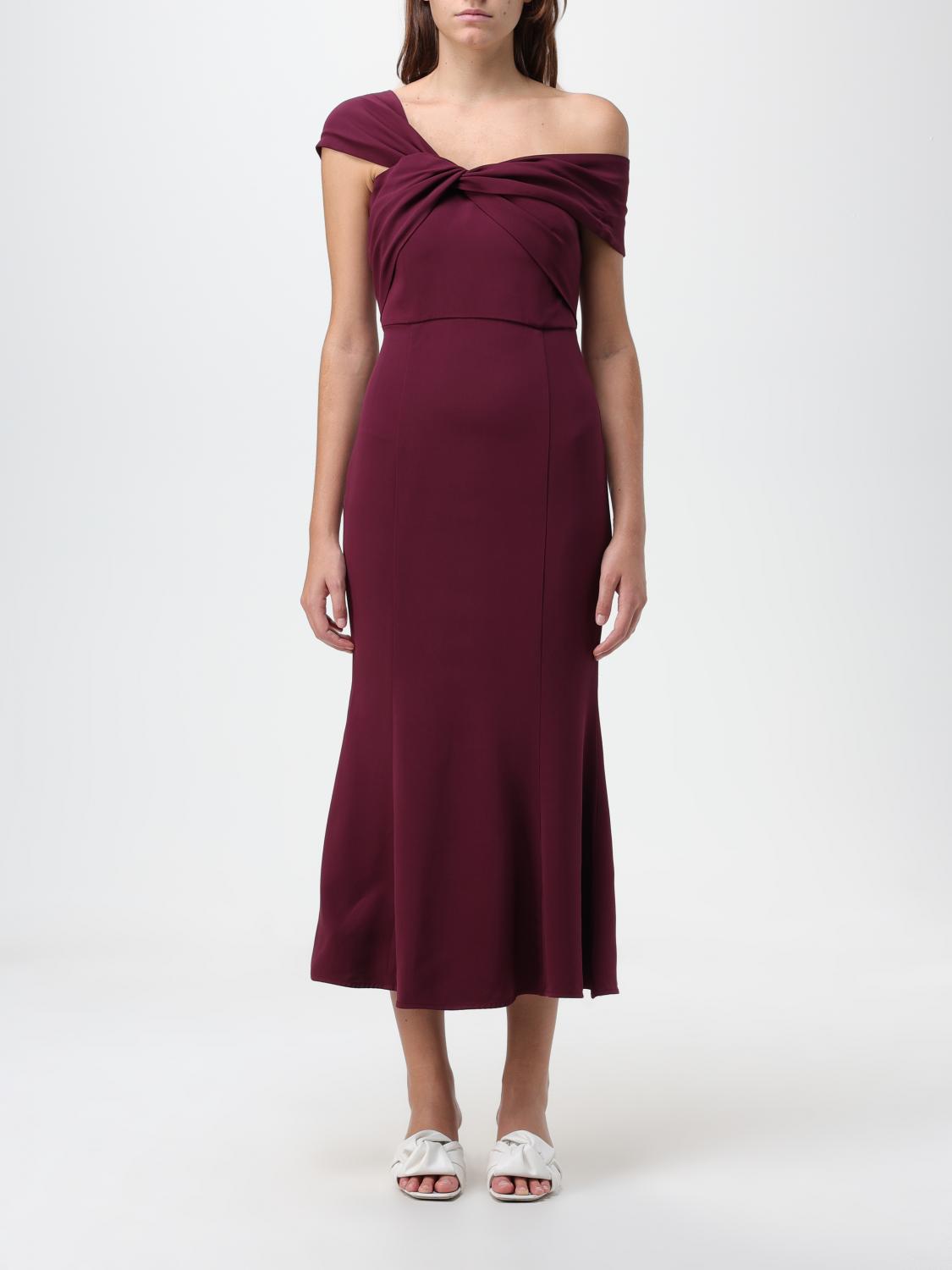 Roland Mouret Dress ROLAND MOURET Woman colour Burgundy