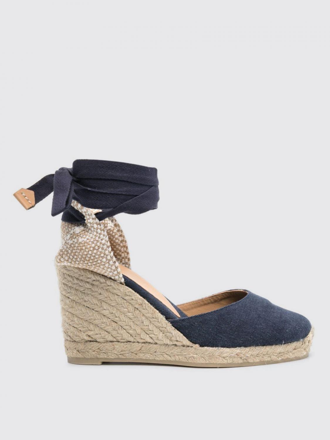 Castañer Wedge Shoes CASTAÑER Woman color Blue