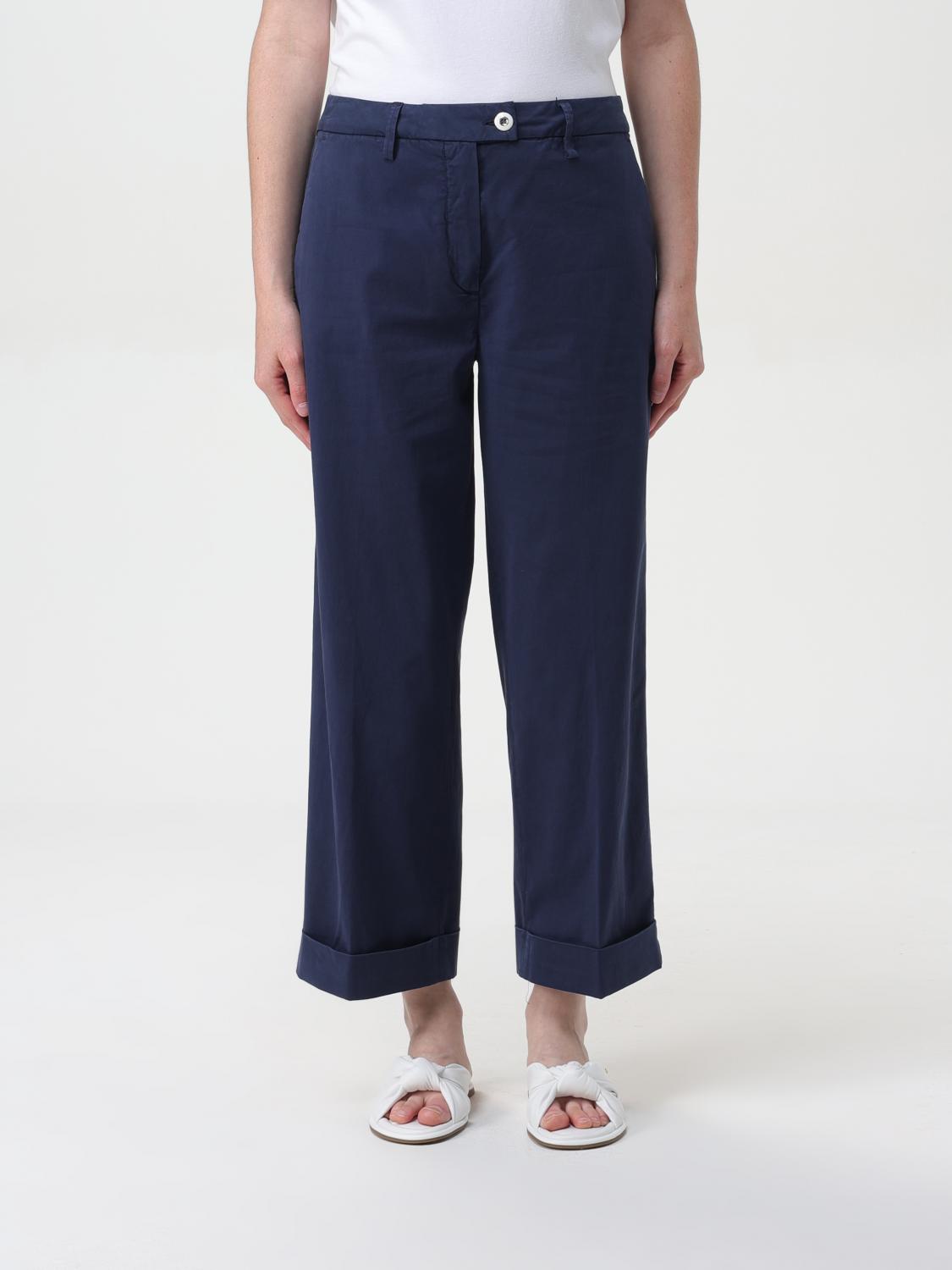 Re-Hash Pants RE-HASH Woman color Blue