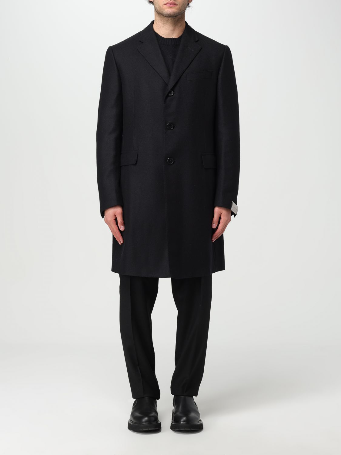 Corneliani Coat CORNELIANI Men colour Black