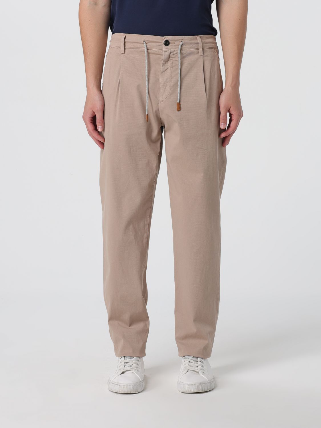 Eleventy Trousers ELEVENTY Men colour Camel