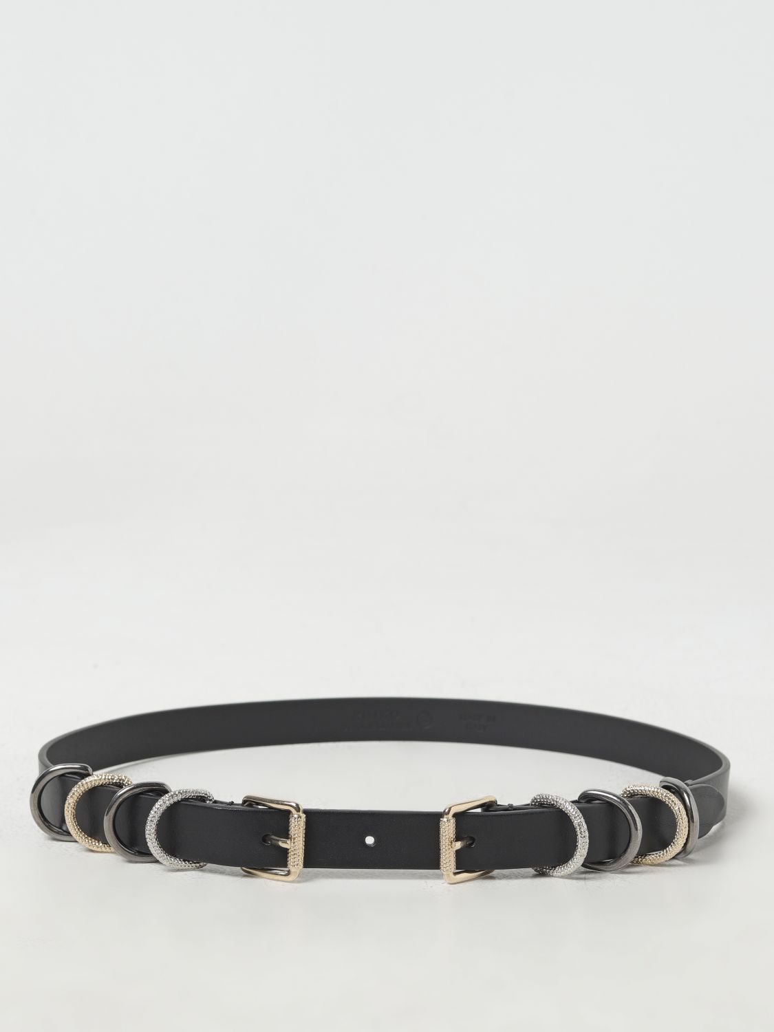 Pinko Belt PINKO Woman colour Black