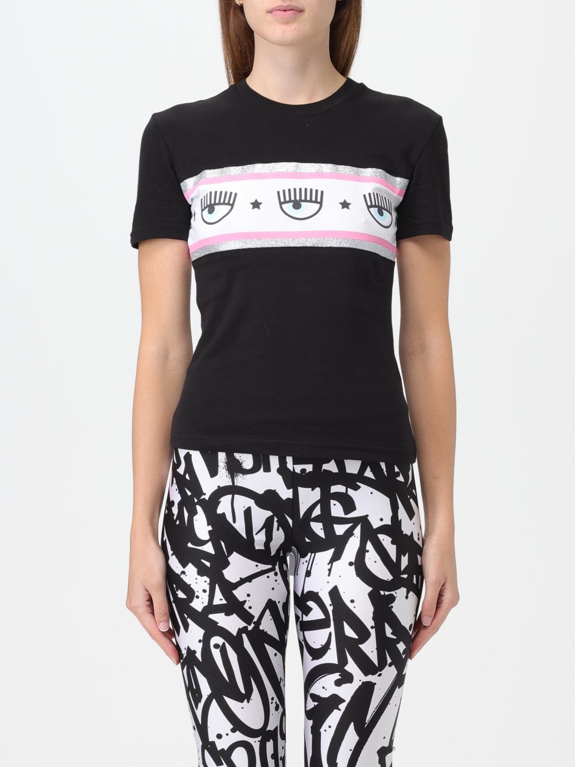 CHIARA FERRAGNI T-Shirt CHIARA FERRAGNI Woman colour Black