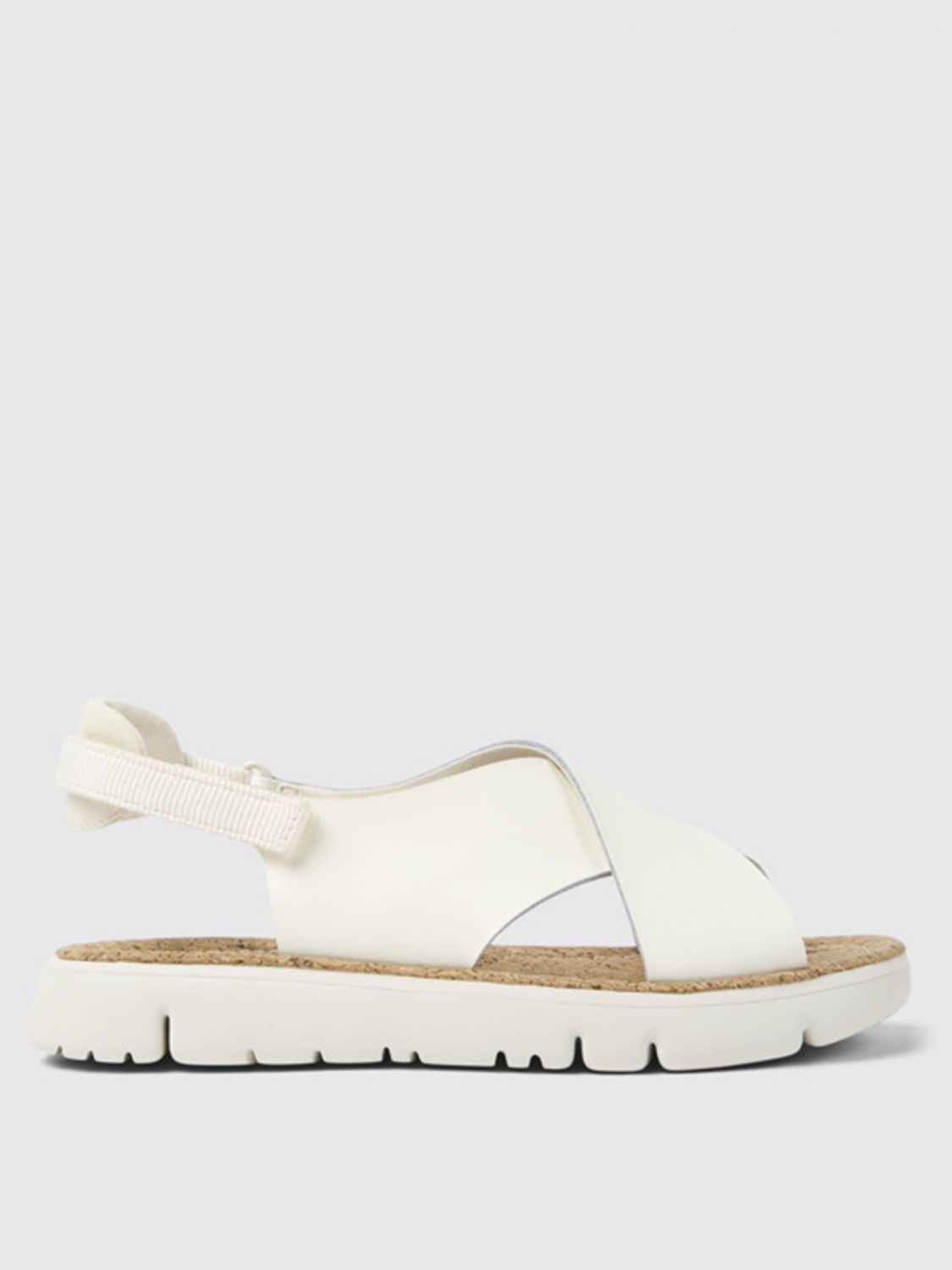 Camper Camper Oruga sandals in leather and recycled PET