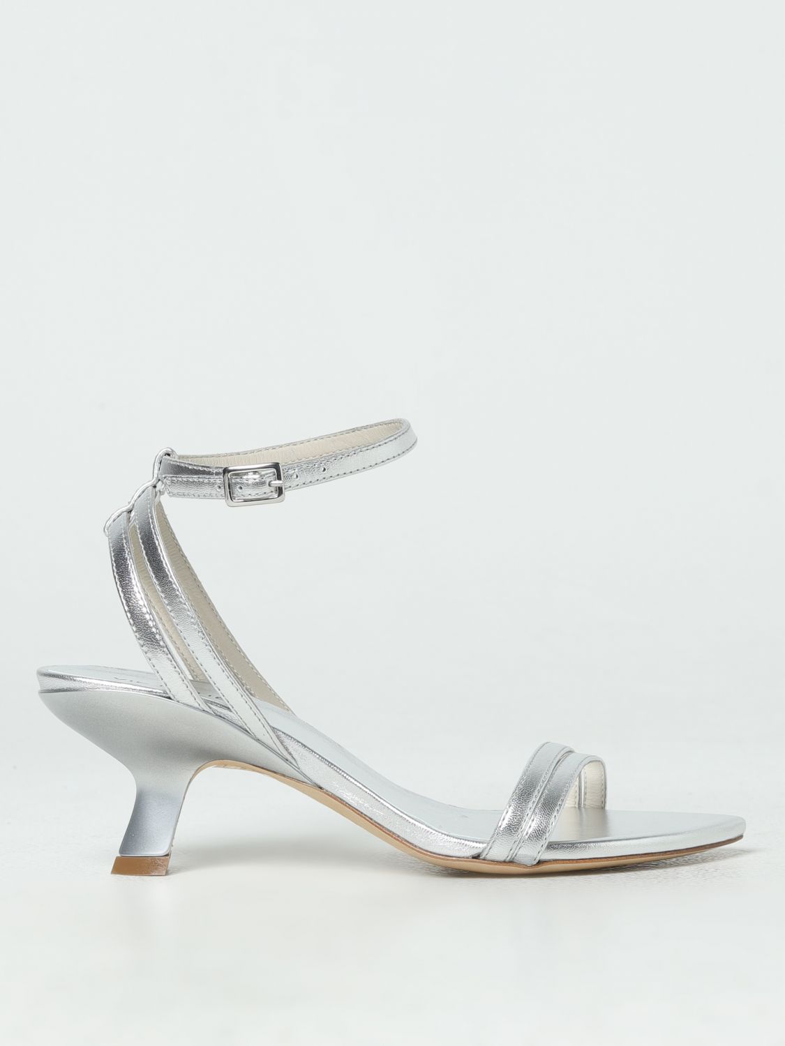 Vic Matié Heeled Sandals VIC MATIÉ Woman colour Silver