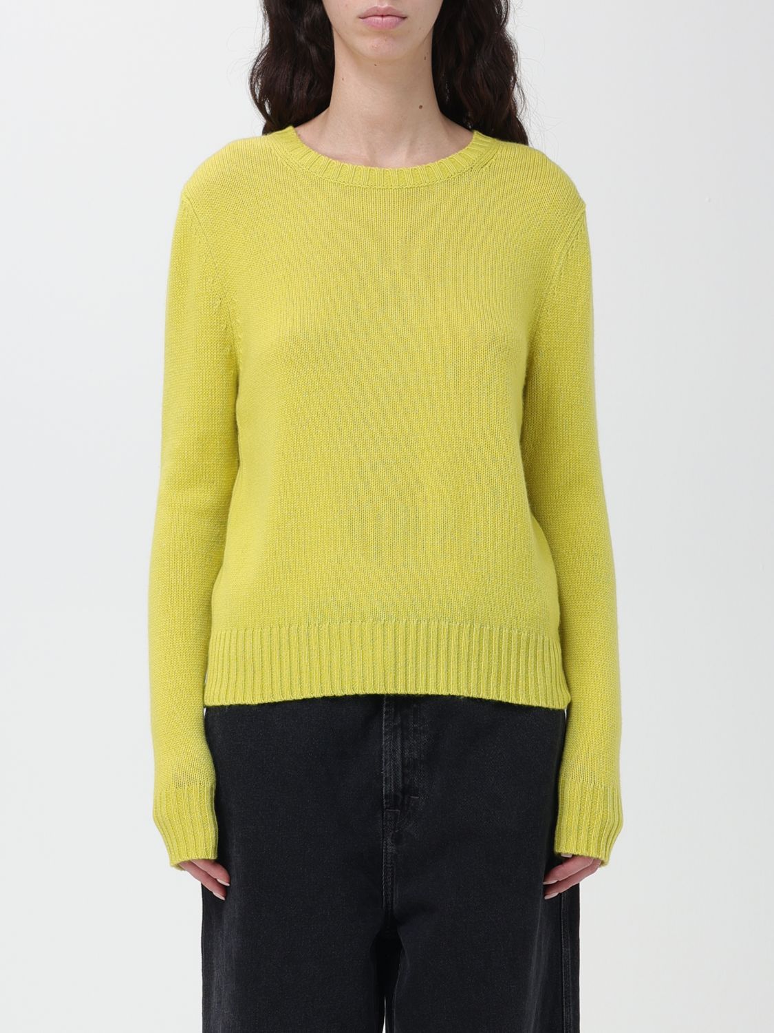 Allude Jumper ALLUDE Woman colour Yellow