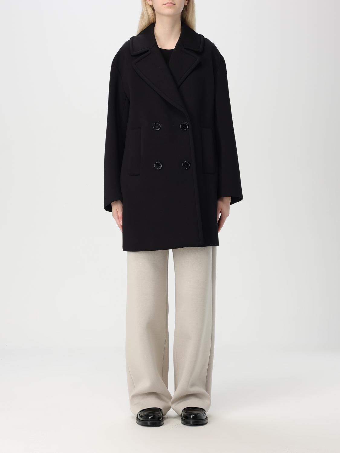  Coat 'S MAX MARA Woman color Black