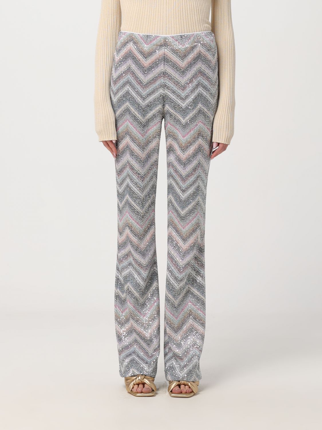 Missoni Trousers MISSONI Woman colour Multicolor