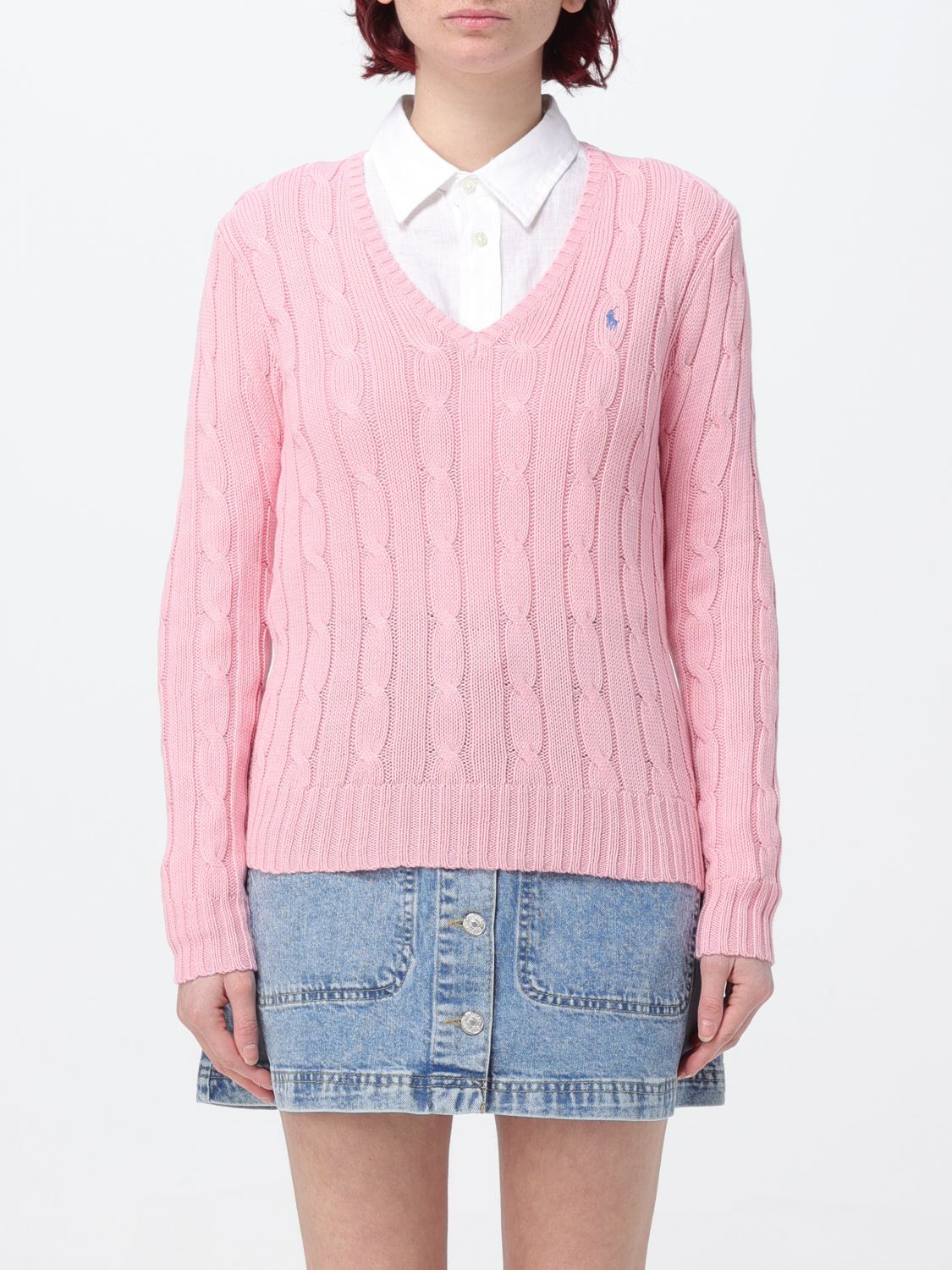 Polo Ralph Lauren Jumper POLO RALPH LAUREN Woman colour Pink