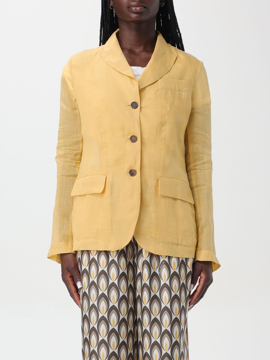 Lorena Antoniazzi Jacket LORENA ANTONIAZZI Woman color Yellow