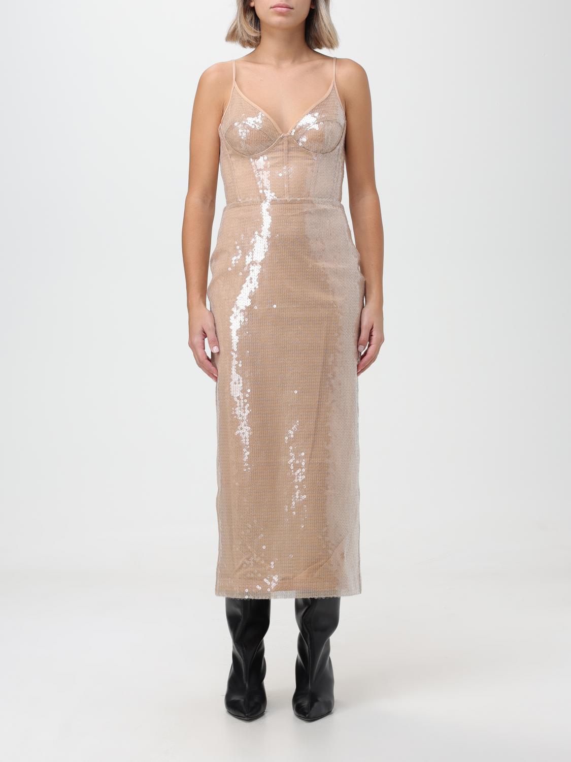 David Koma Dress DAVID KOMA Woman colour Beige