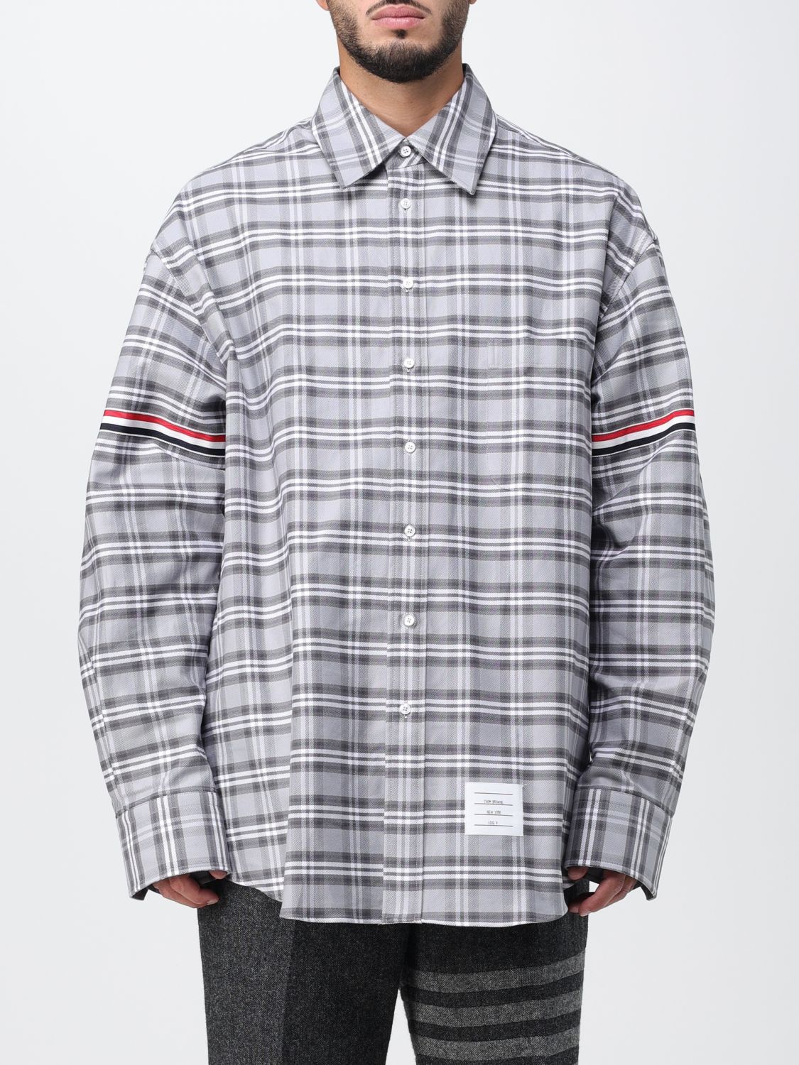 Thom Browne Shirt THOM BROWNE Men colour Grey