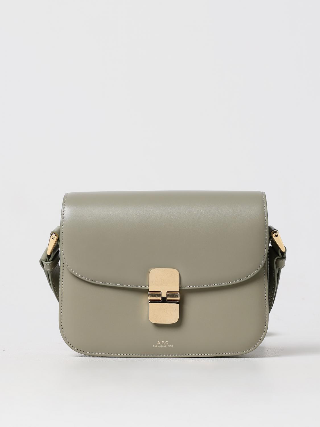 A.P.C. Mini Bag A. P.C. Woman color Charcoal