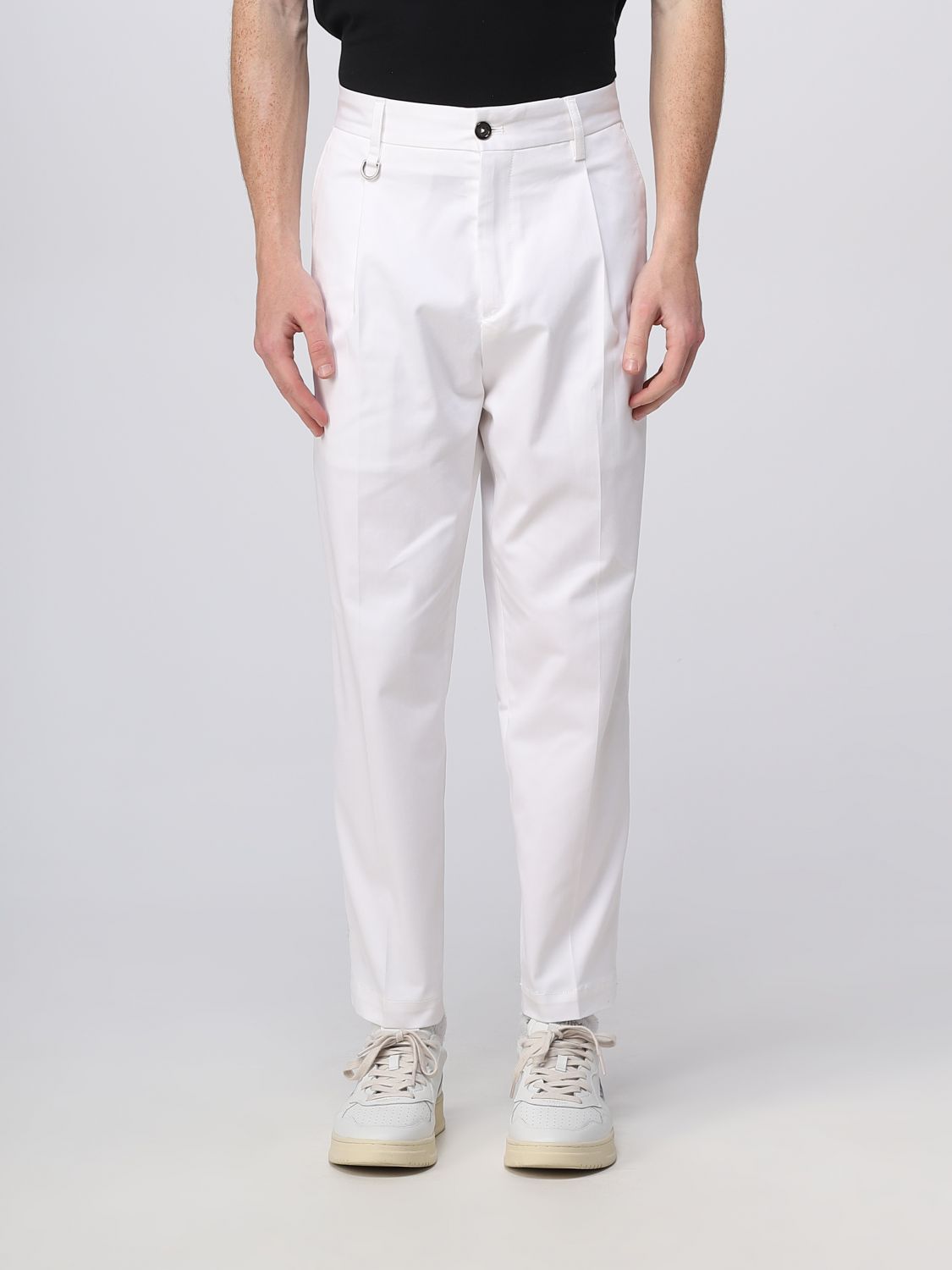 Paolo Pecora Trousers PAOLO PECORA Men colour White