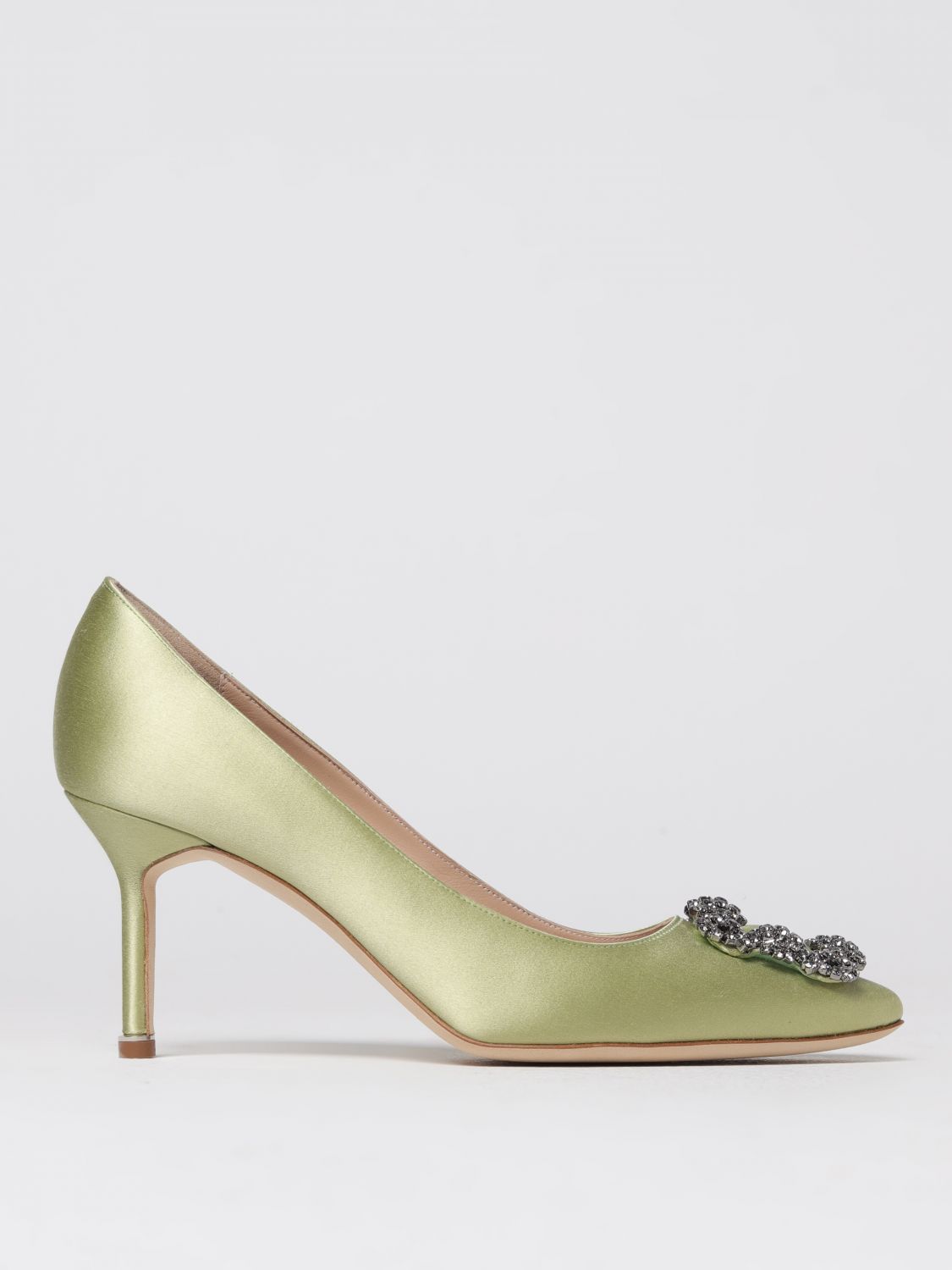 Manolo Blahnik Court Shoes MANOLO BLAHNIK Woman colour Pistachio