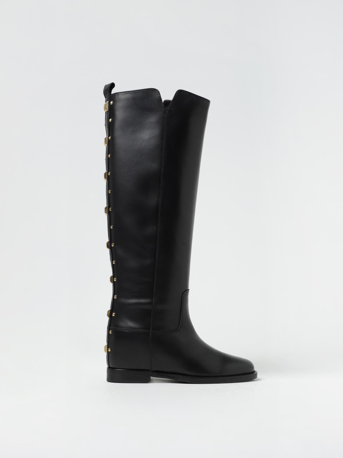 Via Roma 15 Boots VIA ROMA 15 Woman colour Black