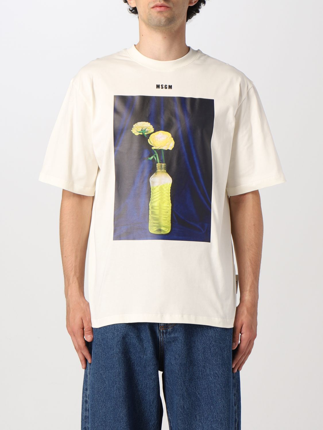 Msgm T-Shirt MSGM Men colour White