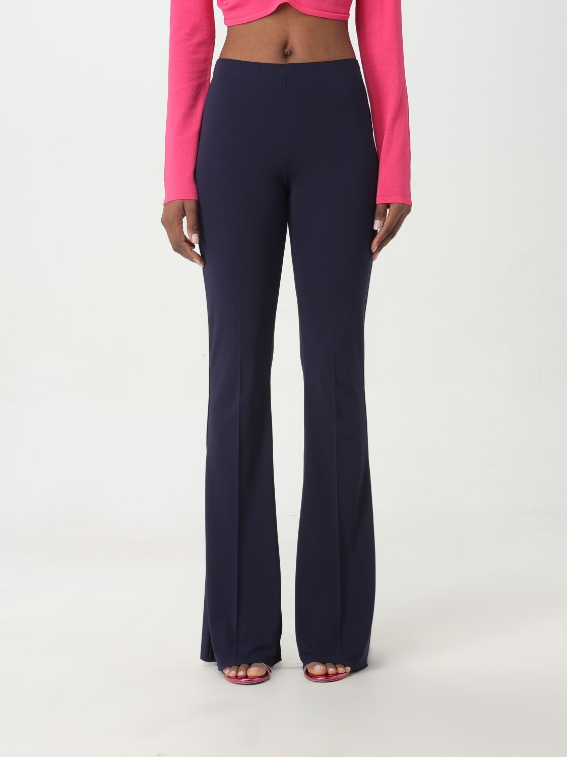 Liviana Conti Trousers LIVIANA CONTI Woman colour Blue