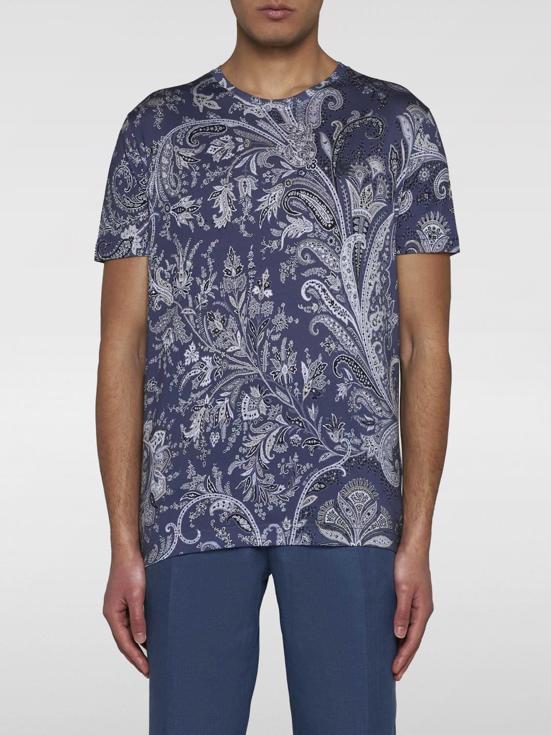 Etro T-Shirt ETRO Men color Blue 1