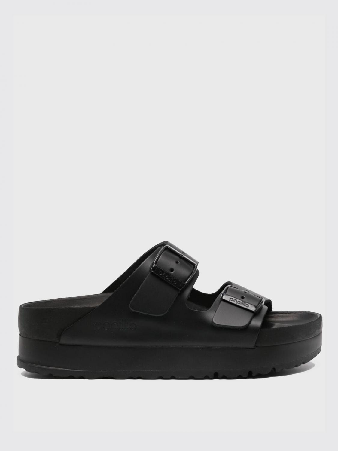 Birkenstock Flat Sandals BIRKENSTOCK Woman color Black