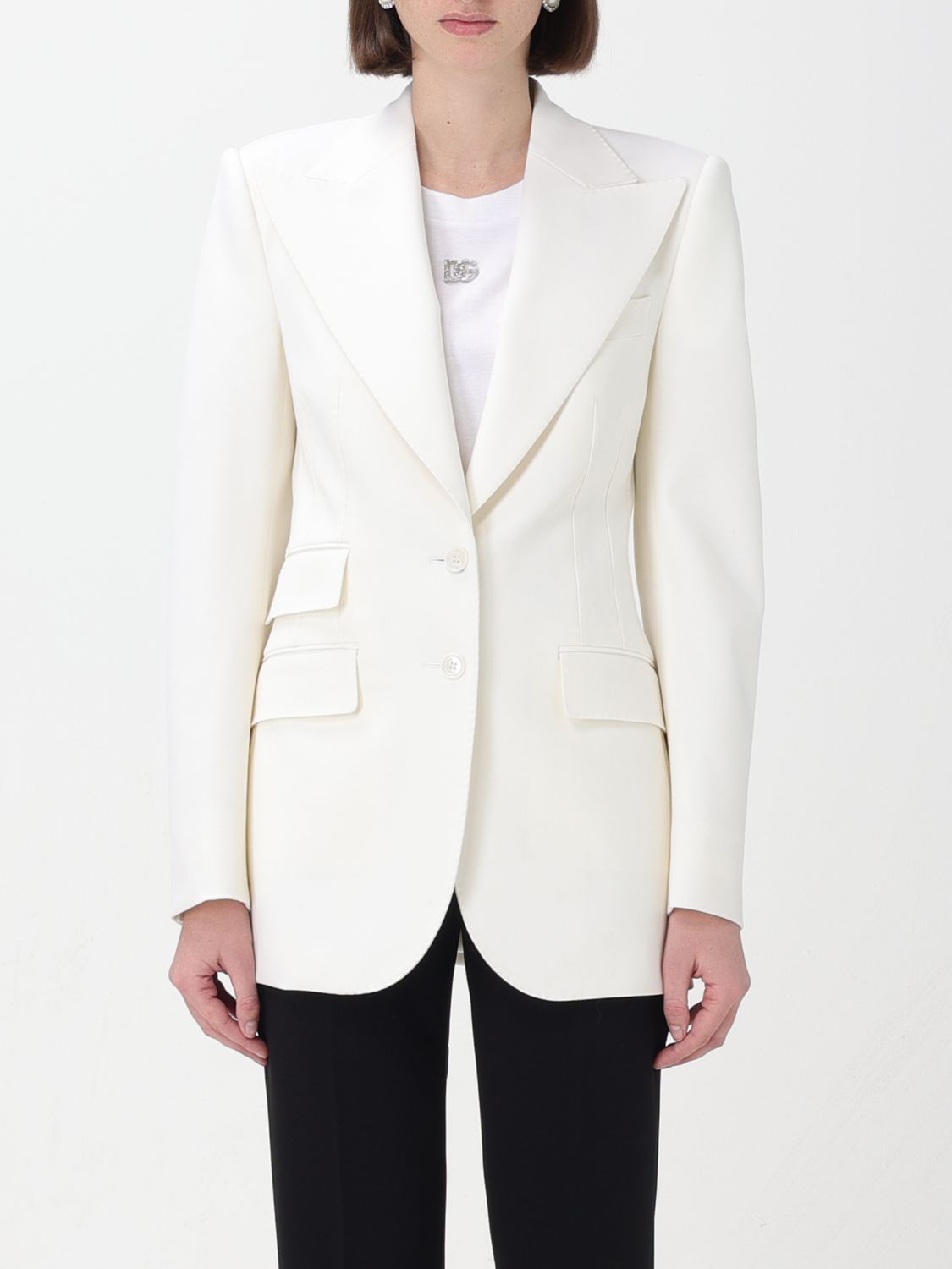 Dolce & Gabbana Blazer DOLCE & GABBANA Woman colour White